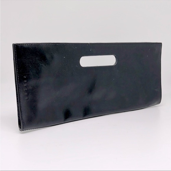 LAZARO‎ Black Smooth Leather
Clutch Handbag - Picture 1 of 4